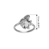 Taifin Batfish Sterling Silver Ring by DiveSilver